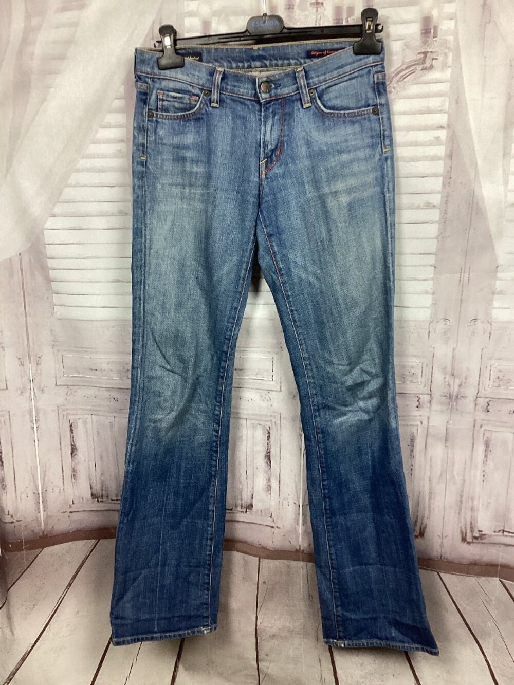 Citizens of Humanity Kelly Bootcut Low Waist Blue Jeans 27